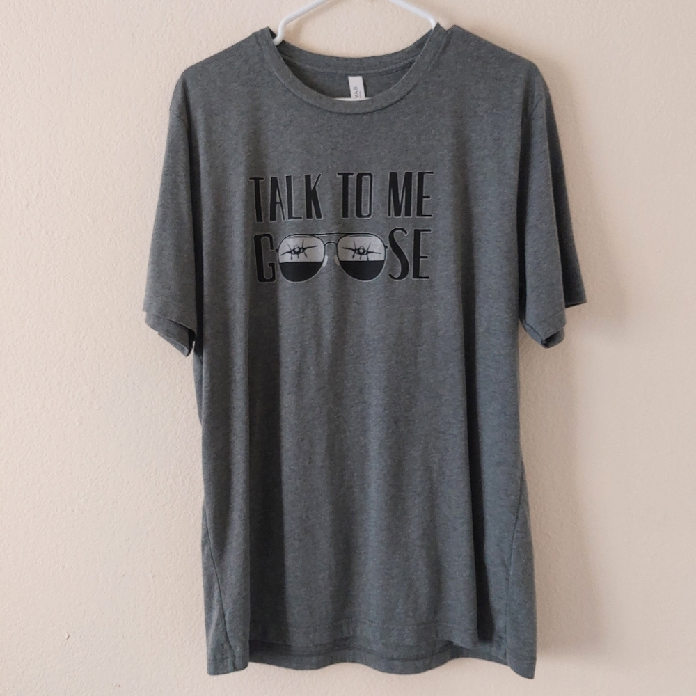 Top Gun Movie T Shirt - Size XL  - Talk to me Goose